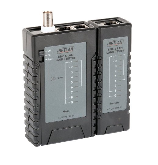 Тестер для витой пары NETLAN EC-CT4511B