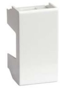 Заглушка для кабель-канала ДКС Заглушка Viva на 1 модуль белая (45016)