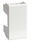 Заглушка для кабель-канала ДКС Заглушка Viva на 1 модуль белая (45016)