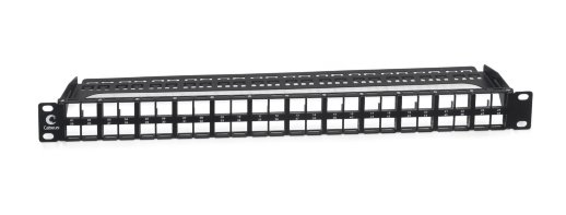 Модульная патч-панель высокой плотности 19" (1U), 48 пор. CABEUS PLBHD-48-1U (9670c)