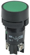 Кнопка SВ-7 'Пуск' зеленая D=22 мм (BBT40-SB7-K06)