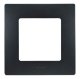 Рамка LegranD Рамка 1 пост ETIKA, антрацит (672581)