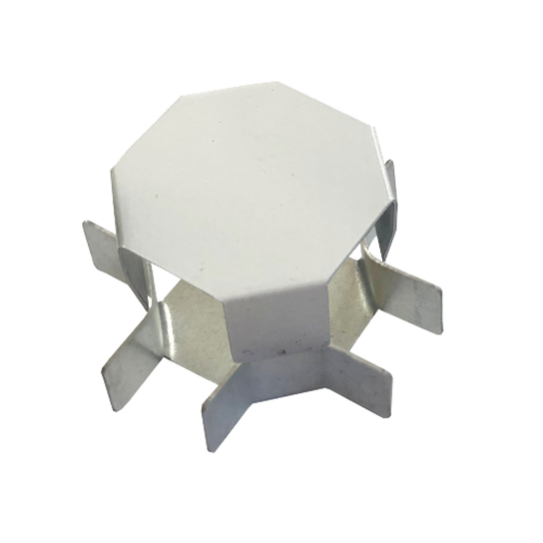 Угол X-образный для кабель-канала Гефест Соединитель ККМО Угол 15 X-образный металлический