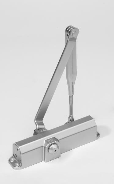 Доводчик для дверей весом до 120 кг, двухскоростной dormakaba TS Compakt (серый)