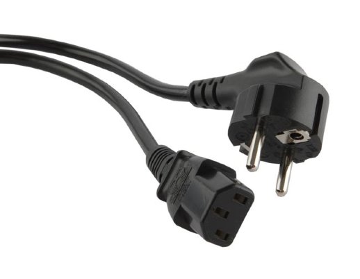 Кабель питания Hyperline PWC-IEC13-SHM-5.0-BK