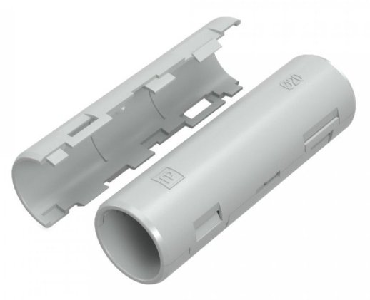 Муфта разборная D=20 атмосферостойкая серая (PR13.0430)