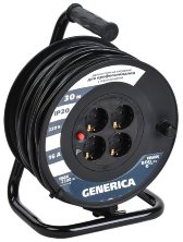 УК30 4 места 2P+PE, 30м GENERICA (WKP20-16-04-30-G)