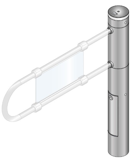 Калитка CAME CAME 001PSSLN40