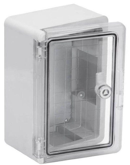 Бокс пластиковый антивандальный TDM ЕLECTRIC ЩМП-0-1, прозрачная крышка, ABS, IP65, 300x200x130