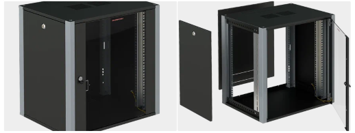 Шкаф настенный 19", 18U SYSMATRIX WP 6618.910 (7859s)