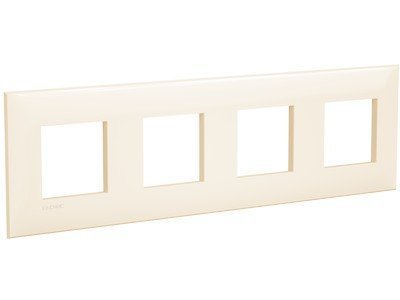 Рамка ДКС Рамка ARTLEBEDEV Ванильная дымка Avanti 8 модулей (4405908)