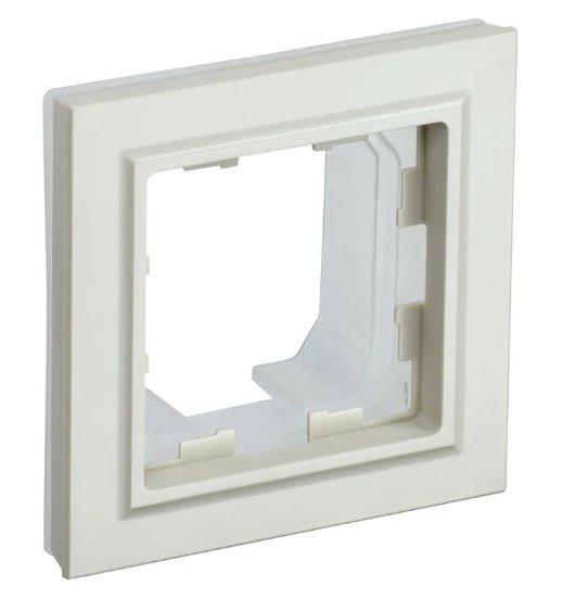 Рамка 1-местная РУ-1-БрКр-44 IP44 бежевый BRITE (BR-M12-44-K10)