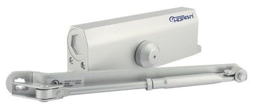 Доводчик дверной NORA-M НОРА-М 740 DA (серебро)