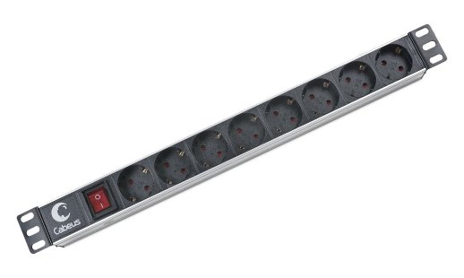 Блок розеток 19" CABEUS PDU-8P (2402c)