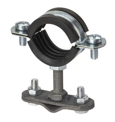 Держатель хомут с резиновым уплотнением Ø32-36мм, для прута Ø6-10мм TDM (SQ2402-3202)