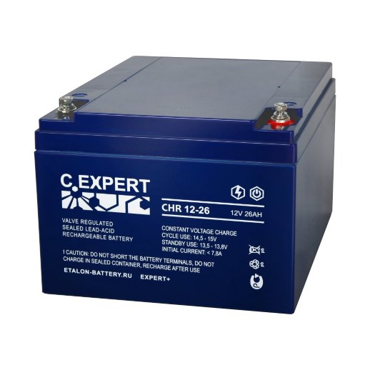 Аккумулятор герметичный свинцово-кислотный ETALON ETALON C.EXPERT CHR 12-26