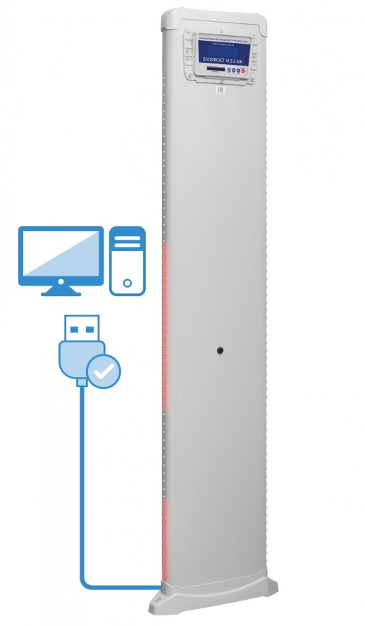 Металлодетектор монопанельный ИРА-ПРОМ БЛОКПОСТ M Z 6 M K
