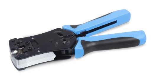 Инструмент обжимной для RJ-45, RJ-11/12 CABEUS HT-N468B (7833c)