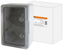ЩМП-0-3, прозрачная крышка ABS, IP65, 400x300x170