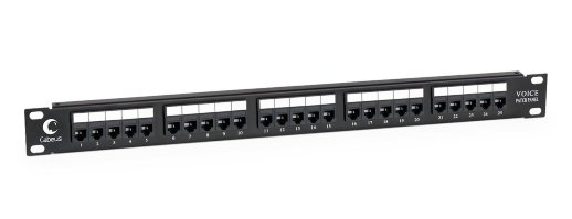 Патч-панель 19" CABEUS PL-25-TEL-Toolless (7990c)