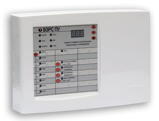 Прибор приёмно-контрольный и управления пожарный ВЭРС ВЭРС-ПУ версия 3.1