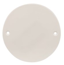 Крышка для установочных коробок (подрозетника) белая Ø 74 мм REXANT (28-3049)