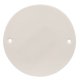 Крышка для установочных коробок (подрозетника) белая Ø 74 мм REXANT (28-3049)