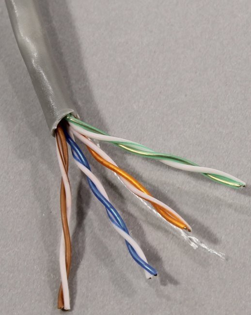 Кабель «витая пара» (LAN) для структурированных систем связи 5bites US5505-305C