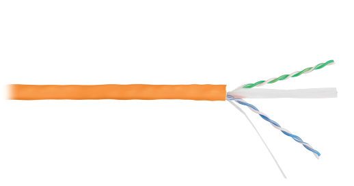 Кабель «витая пара» (LAN) для структурированных систем связи SkyNet UTPнг-LSZH 2х2x0,5 Standart 100 (SkyNet)(1693230), Кабель