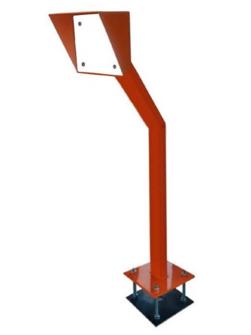 Стойка Магнито-Контакт Стойка для считывателя Аякс 150х150 мм, оранжевая, базовая, наклонная