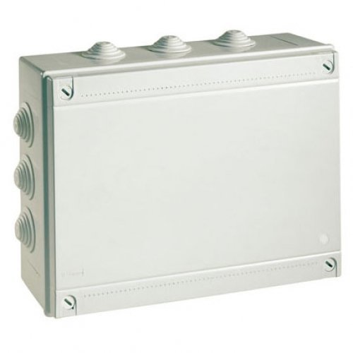 Коробка ответвительная ДКС Коробка ответвительная с кабельными вводами IP55, 380х300х120 (54400)