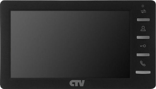 Монитор домофона цветной CTV CTV-M1701 Plus B (чёрный)
