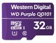 Карта памяти WD Purple SC QD101 Ultra Endurance Western Digital MicroSDHC 32ГБ, Class 10 UHS 1 (WDD032G1P0C)