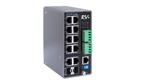 Коммутатор с питанием по PoE RVi RVi-2NSIXM08G-2C