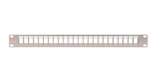 Патч-панель 19" NIKOMAX NMC-RP24-BLANK-1U-MT