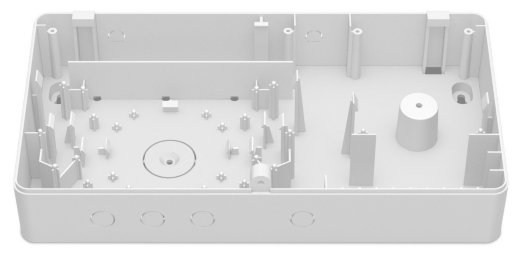 Корпус пластиковый специализированный для объектового оборудования Ритм Корпус "Контакт" под АКБ 1,2 Ач