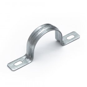 Скоба металлическая двухлапковая усиленная противопожарная СМДУ d31-32 мм (50 шт) (PR13.02416)