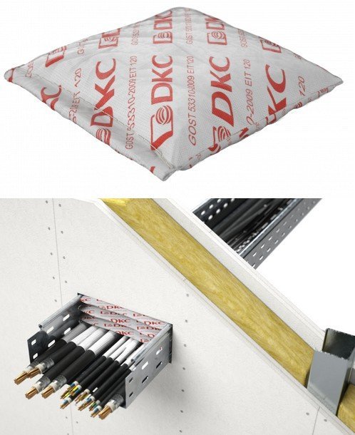 Подушка огнестойкая ДКС Подушка огнестойкая 120х250х35 (DB1804)