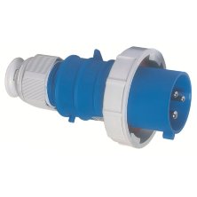 Вилка кабельная 16А 3Р(2Р+Е) 230В 6h IP67 (21238)