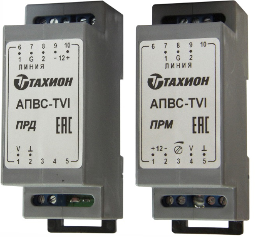 Комплект устройств для передачи видеосигнала по витой паре Тахион АПВС-TVI