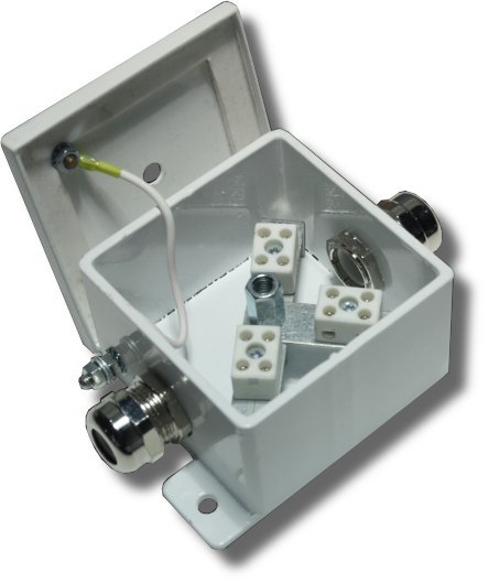 Коробка монтажная огнестойкая Гефест КМ-О (6к*6,0)-IP66 два ввода