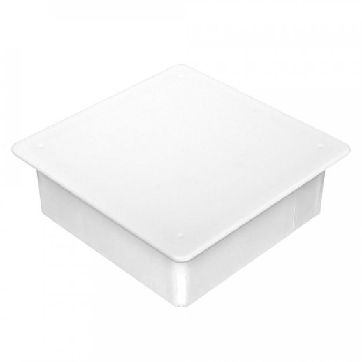 Коробка распределительная 103х103х47 для с/п безгалогенная (HF) белая (80-0860-3)