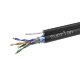 FTP Cat.5e 4x2xAWG24 Cu PE Outdoor T-FG8 (трос) Standard (01-1026-1)