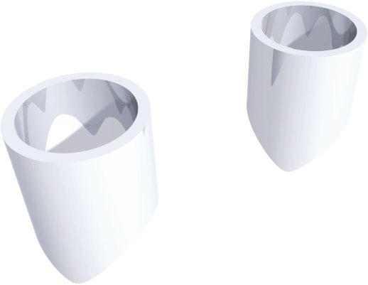 Комплект крепления горизонтальных планок ограждений, хром CAME CAME 001PSSA03