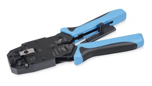 Инструмент обжимной для RJ-45, RJ-11/12 CABEUS HT-2008AR (7824c)