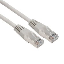 Шнур коммутационный, патч-корд F/UTP RJ45-RJ45, CAT 6, ZH нг(А)-HF, серый, 5м REXANT (18-8107-1)