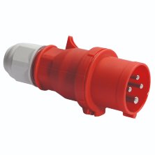 Вилка кабельная 16А, 4р, 400v, IP44 (2130)
