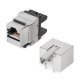 Вставка Keystone Jack RJ-45 CABEUS KJ-RJ45-Cat.5e-SH-180 (7962c)