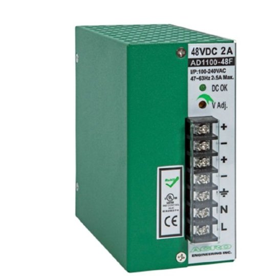 Блок питания на DIN-рейку NSGate AD1100-48F