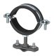 Держатель хомут с резиновым уплотнением Ø60-65мм, для прута Ø6-10мм TDM (SQ2402-3205)